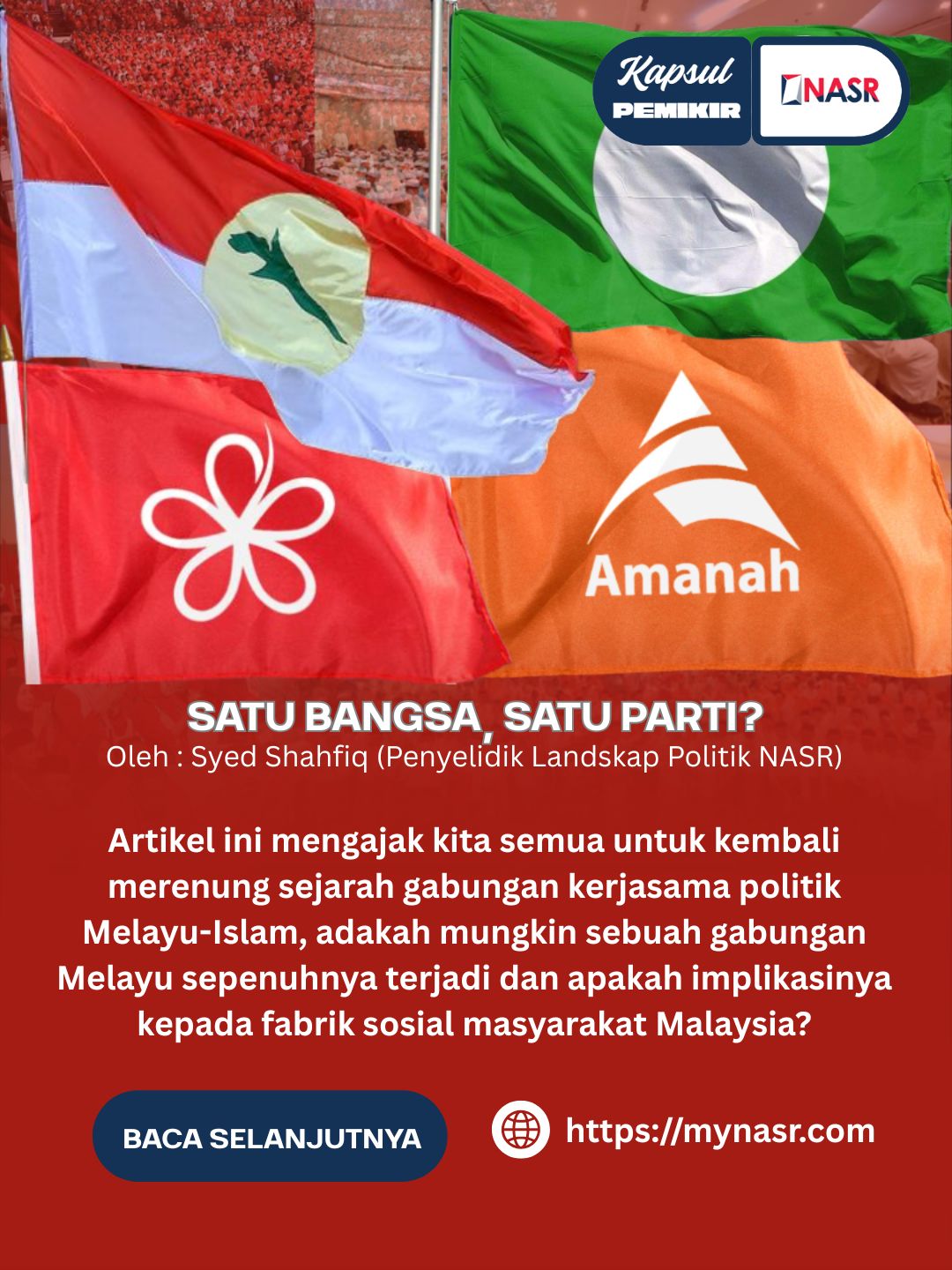 Satu Bangsa, Satu Parti?